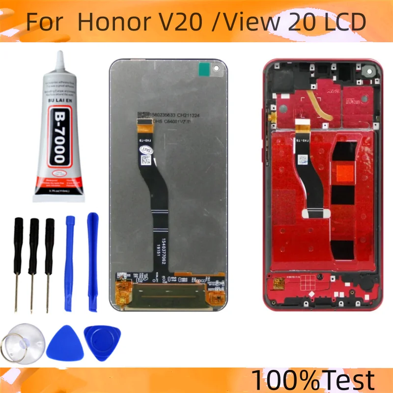 Honor V20  6.4 ġ LCD ÷, ġ ũ Ÿ PCT-L29, Honor View 20 LCD ü
